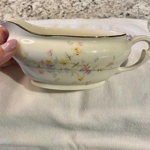Vintage POPE GOSSER CLEMENTINE China USA Gravy Boat